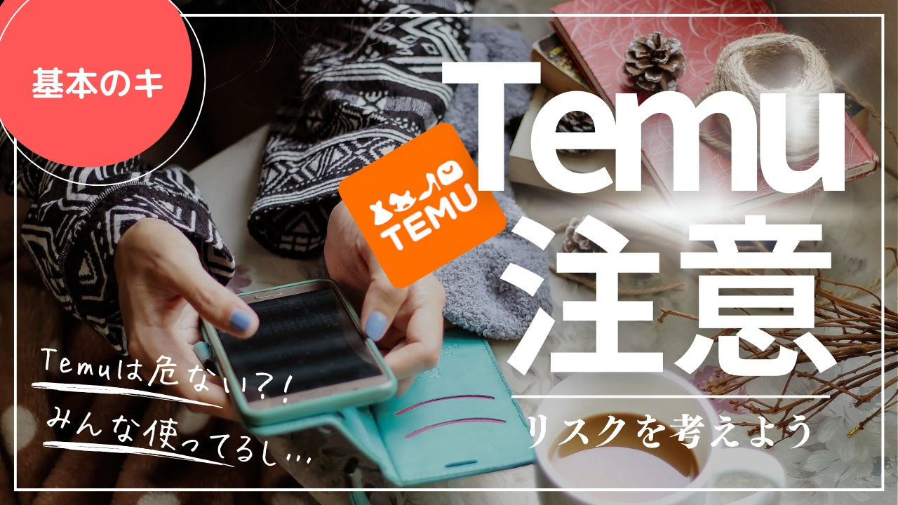 【Temuを利用する前に】考えるべき3つのポイント—見落としがちなリスクとは？